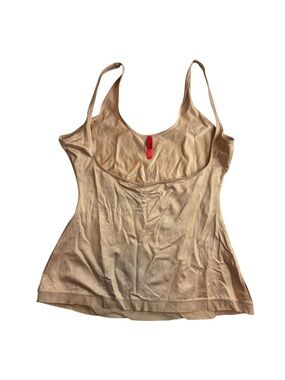 SPANX Nude beige Spanx Simplicity Open Bust Camisole Shaping Tank Top size XL